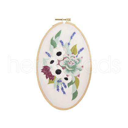 Embroidery Starter Kits DIY-P077-057-1