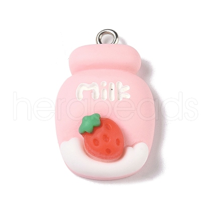 Opaque Resin Pendants RESI-S403-03D-1