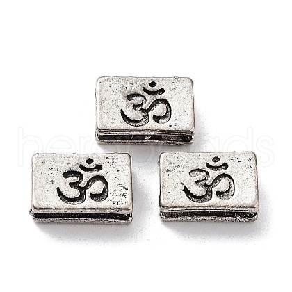Tibetan Style Alloy Beads PALLOY-H140-10AS-1