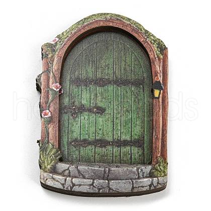 Miniature Wooden Garden Door MIMO-PW0001-172K-1