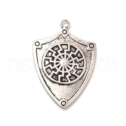 Tibetan Style Alloy Pendants PALLOY-B008-05AS-1