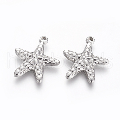 Tarnish Resistant 304 Stainless Steel Pendants STAS-I105-31P-1