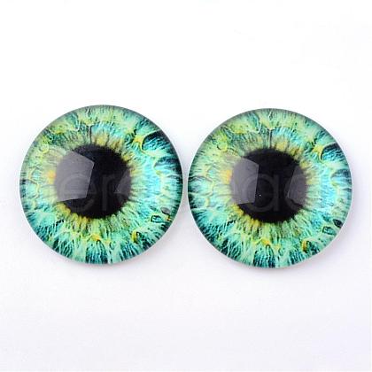 Glass Cabochons for DIY Projects GGLA-L025-10mm-15-1