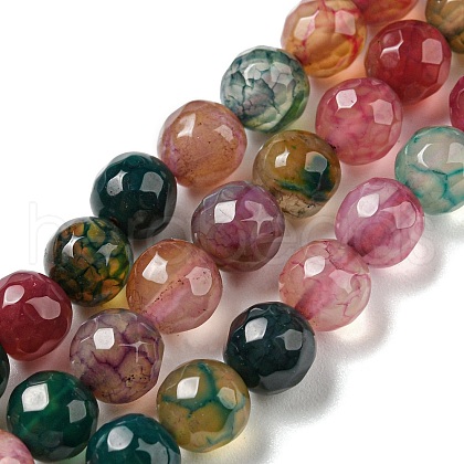 Natural Agate Beads Strands X-G-C082-A01-13-1