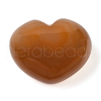 Mother's Day Gifts Natural Agate Love Heart Stone G-I367-03D-1