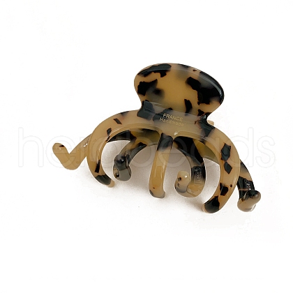 Cellulose Acetate(Resin) Claw Hair Clips PW-WG18BAF-04-1