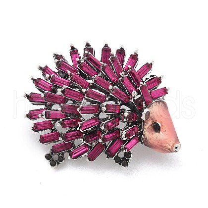 Hedgehog Enamel Pins JEWB-E041-08AS-01-1