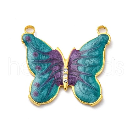 304 Stainless Steel Enamel Pendants STAS-S163-01D-G-1