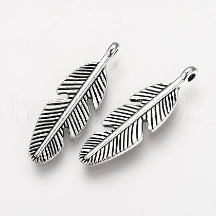 Tibetan Style Alloy Pendants TIBEP-Q078-27AS-RS-1