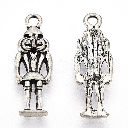 Tibetan Style Alloy Pendants PALLOY-T075-185AS-1