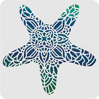 Plastic Reusable Drawing Painting Stencils Templates DIY-WH0172-245-1