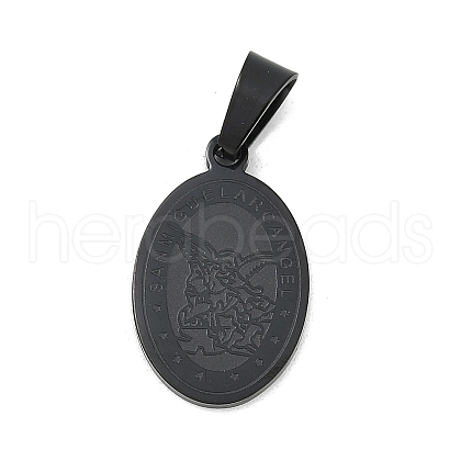 Ion Plating(IP) 304 Stainless Steel Pendants STAS-H356-07B-1