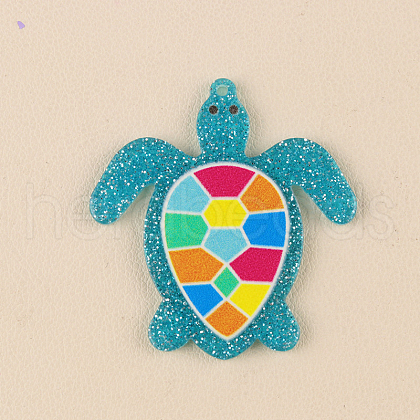 Ocean Theme Acrylic Pendants OACR-S003-01C-1