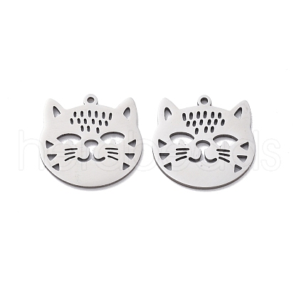 201 Stainless Steel Charms STAS-V001-22-1