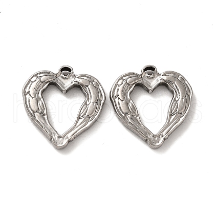 Non-Tarnish Valentine's Day 304 Stainless Steel Pendants STAS-E193-16P-1