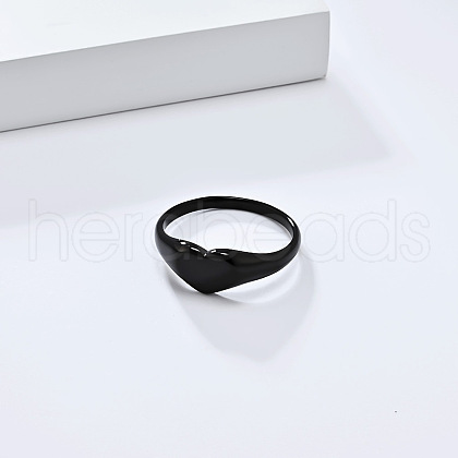 Heart 304 Stainless Steel Finger Rings for Women FS-WGDCCF4-11-1