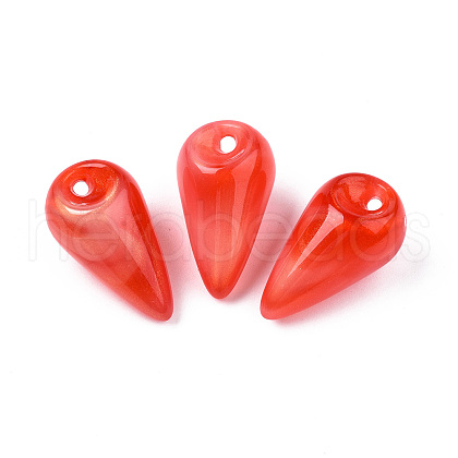 Opaque Acrylic Pendants MACR-N009-015C-1