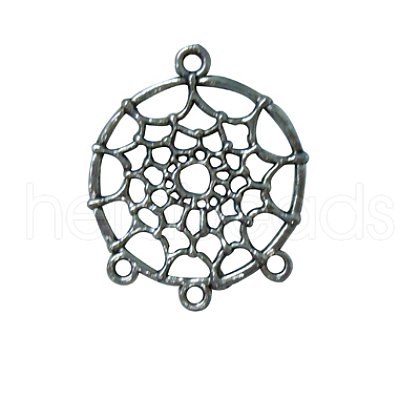Tibetan Style Alloy Chandelier Components Links X-TIBE-A30127-AS-RS-1