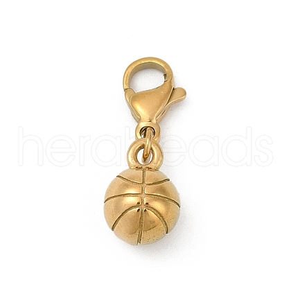 304 Stainless Steel Pendant Decorations STAS-D305-01G-A-1