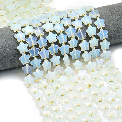 Opalite Beads Strands G-P573-C05-01-1