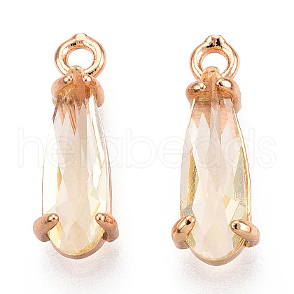 Faceted Glass Pendants X1-GLAA-T010-004I-1