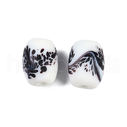 Opaque Handmade Lampwork Beads BLOW-D006-02G-1