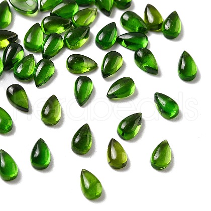 Natural Grade AA Green Diopside Cabochons G-L616-03B-02-1