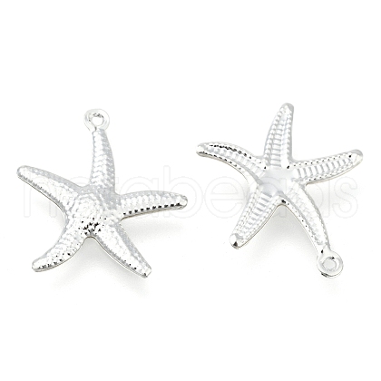 Starfish Brass Pendants X-KK-L134-11S-1
