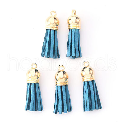 Faux Suede Tassel Pendant Decorations X-FIND-R095-033LG-1