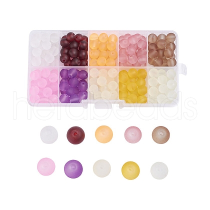 Transparent Glass Beads FGLA-X0001-02-10mm-1
