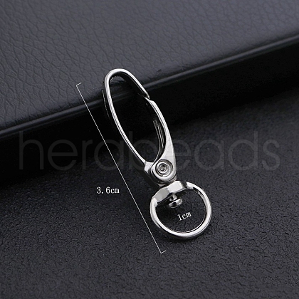 Zinc Alloy Swivel Clasps PW-WG89548-01-1