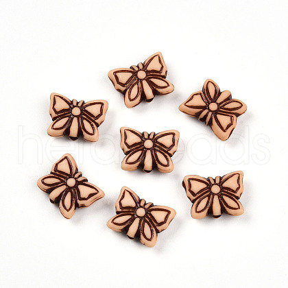 Opaque Acrylic Beads SACR-T017-31-1