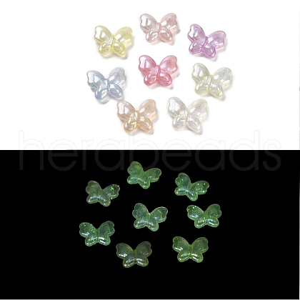 UV Plating Luminous Acrylic Beads LACR-R001-13A-1