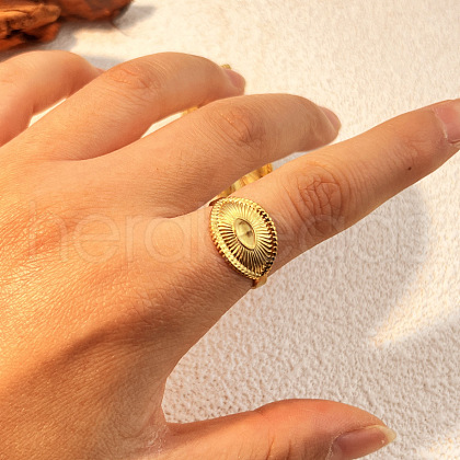 304 Stainless Steel Cuff Rings RJEW-S626-10G-C-1