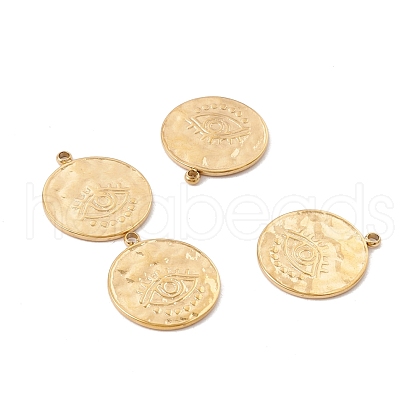 Ion Plating(IP) 304 Stainless Steel Pendants STAS-E153-08G-1