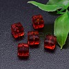 Faceted Cube Imitation Austrian Crystal Beads Strands G-M184-8x8mm-06A-B-2