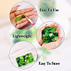 Craftdady 270Pcs 9 Style Transparent Acrylic Pendants TACR-CD0001-02-5