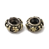 Tibetan Style Rack Plating Brass Beads KK-Q805-16AB-1