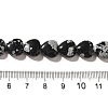 Natural Snowflake Obsidian Beads Strands G-R190-10mm-51-5
