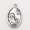 Tibetan Style Alloy Pendants TIBE-Q078-09AS-RS-3