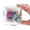 Crapy Exterior Acrylic Beads ACRP-PH0001-02-8