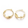 Alloy Open Back Bezel Pendants PALLOY-P180-01G-2