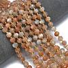 Natural Sunstone Beads Strands G-K389-E45-01-2