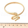304 Stainless Steel Cuff Bangles for Women BJEW-U032-11G-3