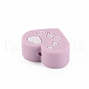 Mother's Day Food Grade Eco-Friendly Silicone Focal Beads SIL-N002-10D-3