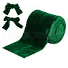 5 Yards Polyester Frayed Ribbon OCOR-WH0082-226B-05-1
