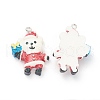 Resin Pendants RESI-O010-17-2