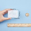 SUNNYCLUE 100Pcs Comfort Silicone Pads for Screw Back Clip on Earrings FIND-SC0003-18-7