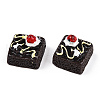 Square Cake Resin Decoden Cabochons CRES-R183-21B-3