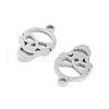 Non-Tarnish 316 Surgical Stainless Steel Pendants STAS-C096-08B-P-2